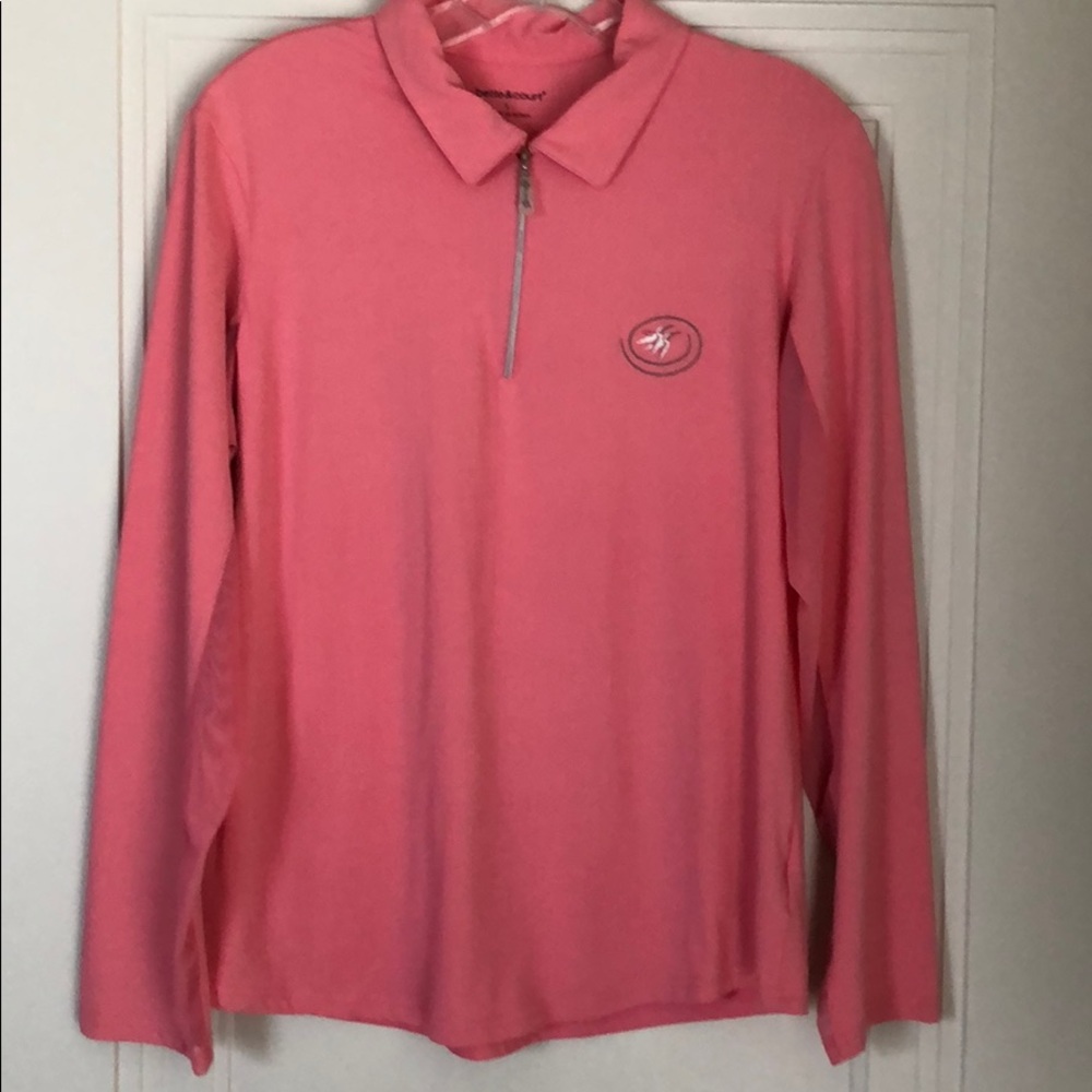 Bette & Court  Sun protection 3/4 zip golf shirt